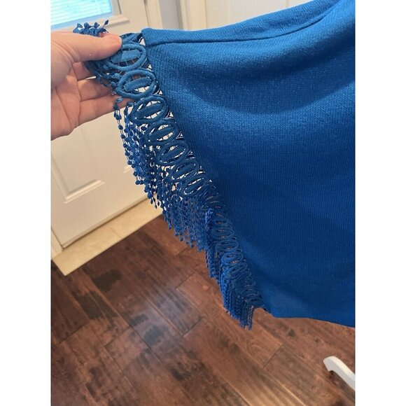 United Colors of Benetton Poncho Top Batwing One Size Fits Most Lightweight - Picture 3 of 8